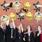 Graduation Party Balloons 2026 – 18-Inch White, Gold & Black Foil Balloon Set for Class of 2026 Decorations (9PCS)
